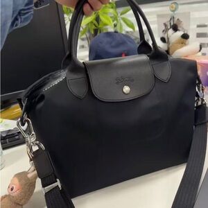 Longchamp Black Tote Bag